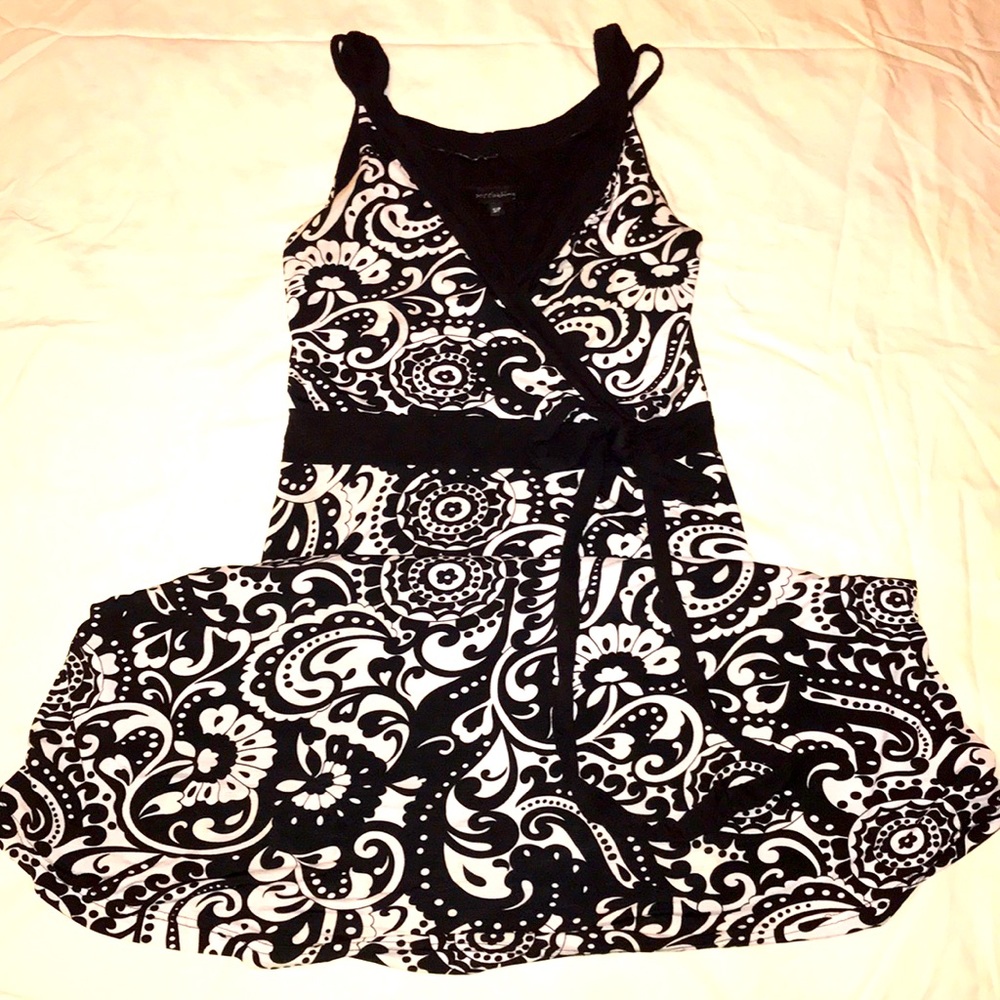 Self Wrap midi dress